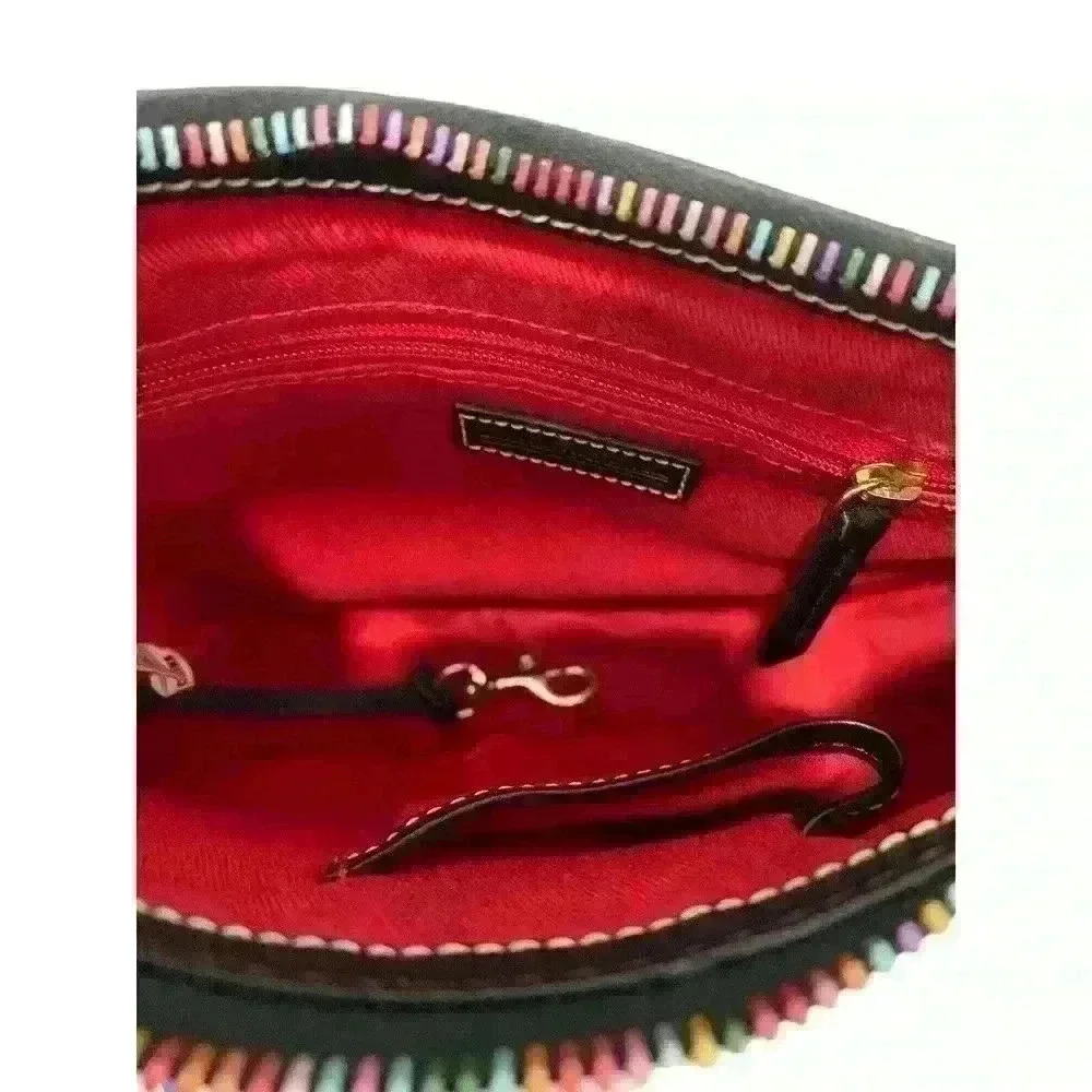 New Dooney & Bourke Graffiti Doodle Crayon Shoulder Handbag - Picture 6 of 8